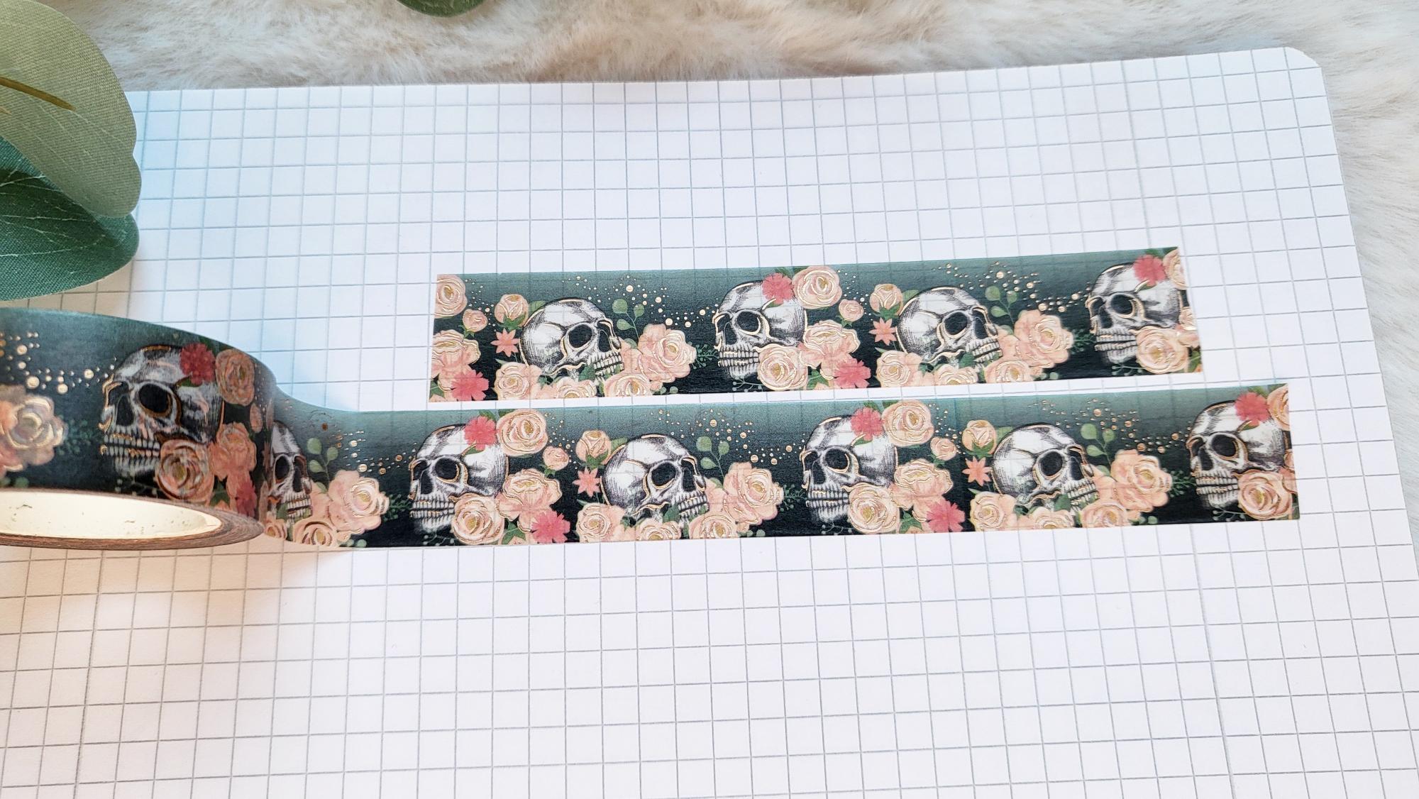 Washi Tape Totenkopf